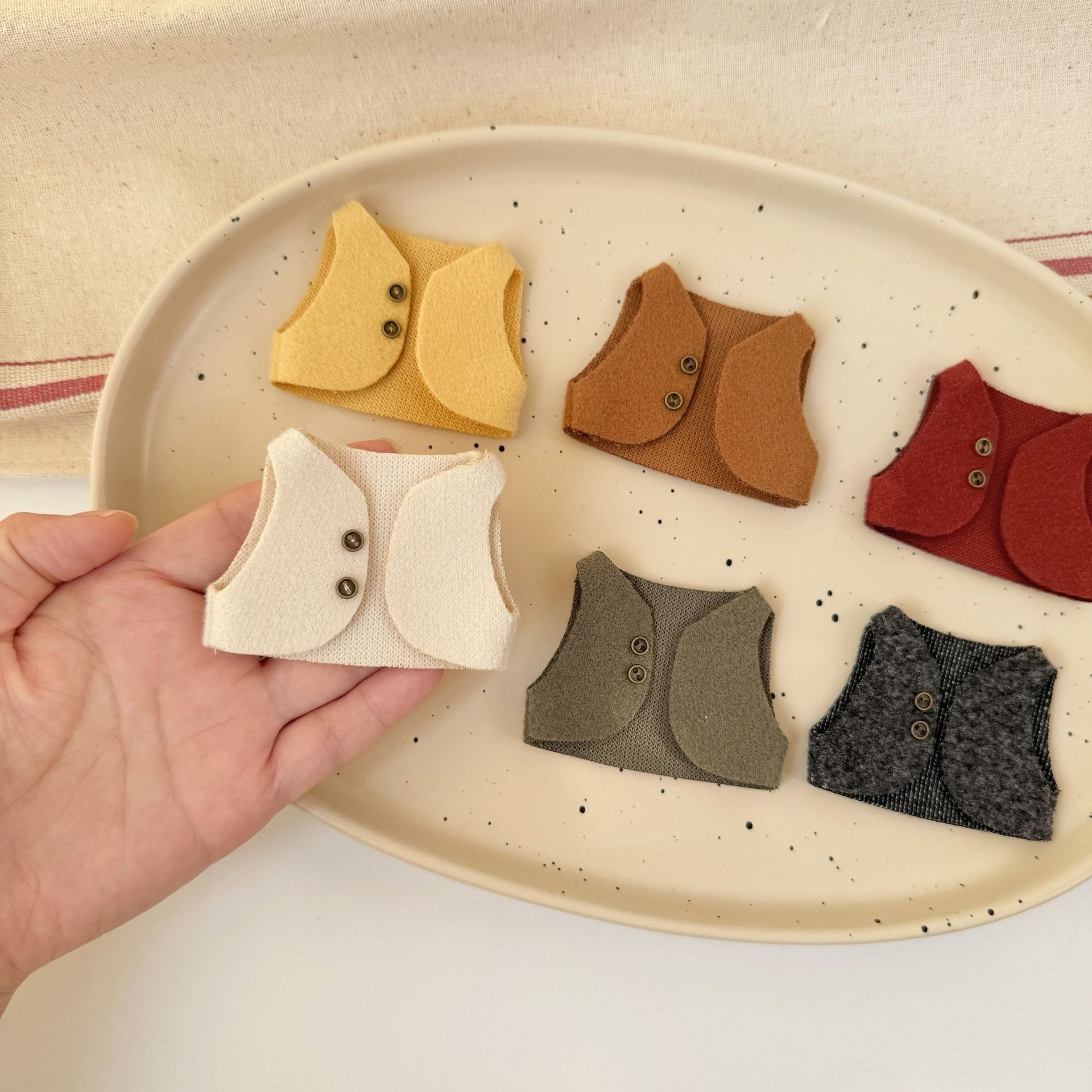 Fashion Y Vintage - Handmade 10cm Doll Clothes Vintage Wool