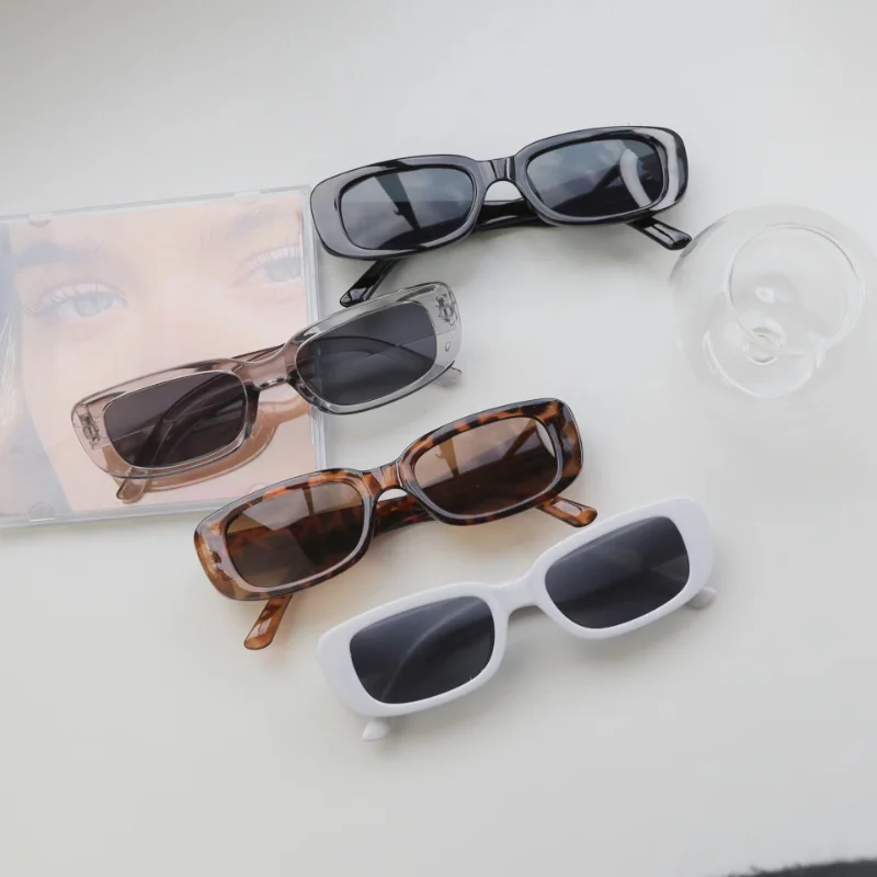 Vintage Small Square Sunglasse - Vintage Fashion Images ulasan dan harga