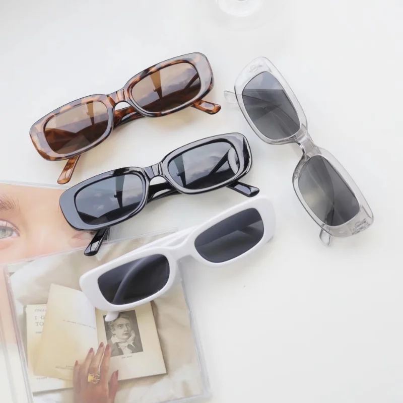 Vintage Small Square Sunglasse - Vintage Fashion Images ulasan dan harga
