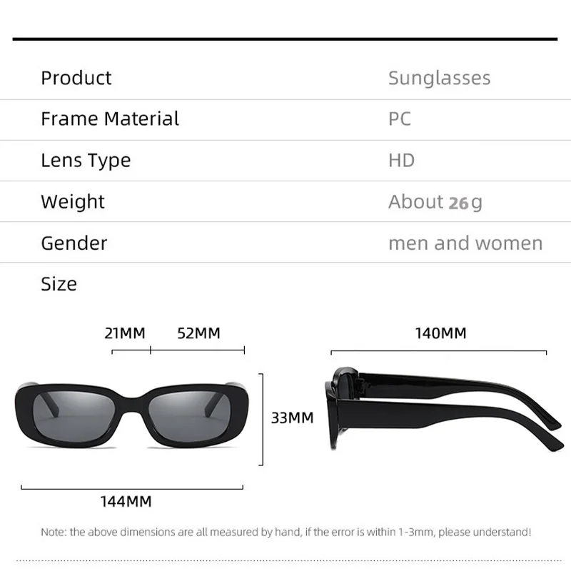 Vintage Small Square Sunglasse - Vintage Fashion Images ulasan dan harga