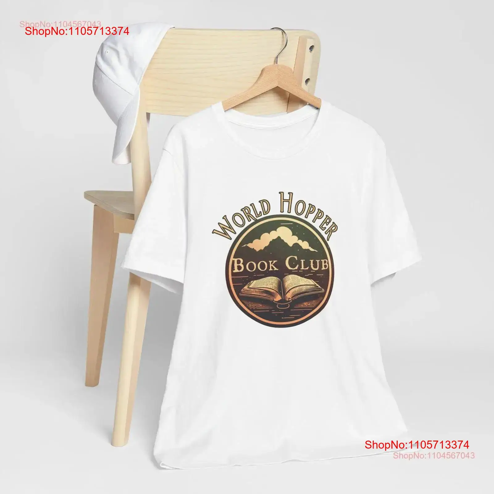 World Hopper Book Club T Shirt - Vintage Fashion Knitwear Book ulasan dan harga