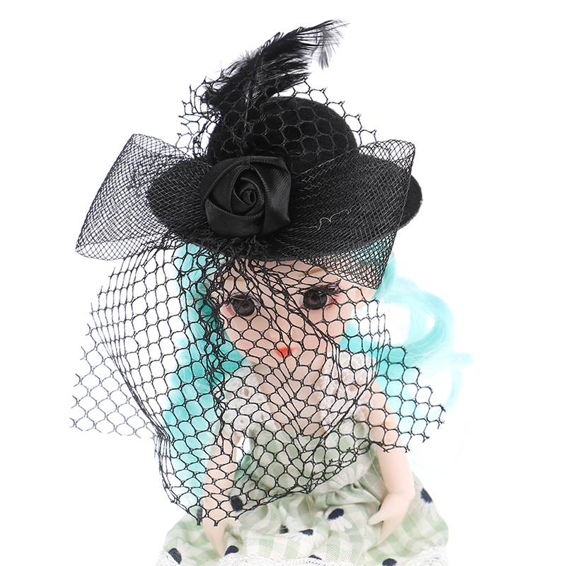 1Pcs 7cm Doll Fashion Lady Bow - Vintage Fashion Houses ulasan dan harga