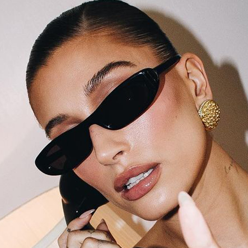Small Frame Oval Sunglasses Wo - Vintage Fashion Images ulasan dan harga