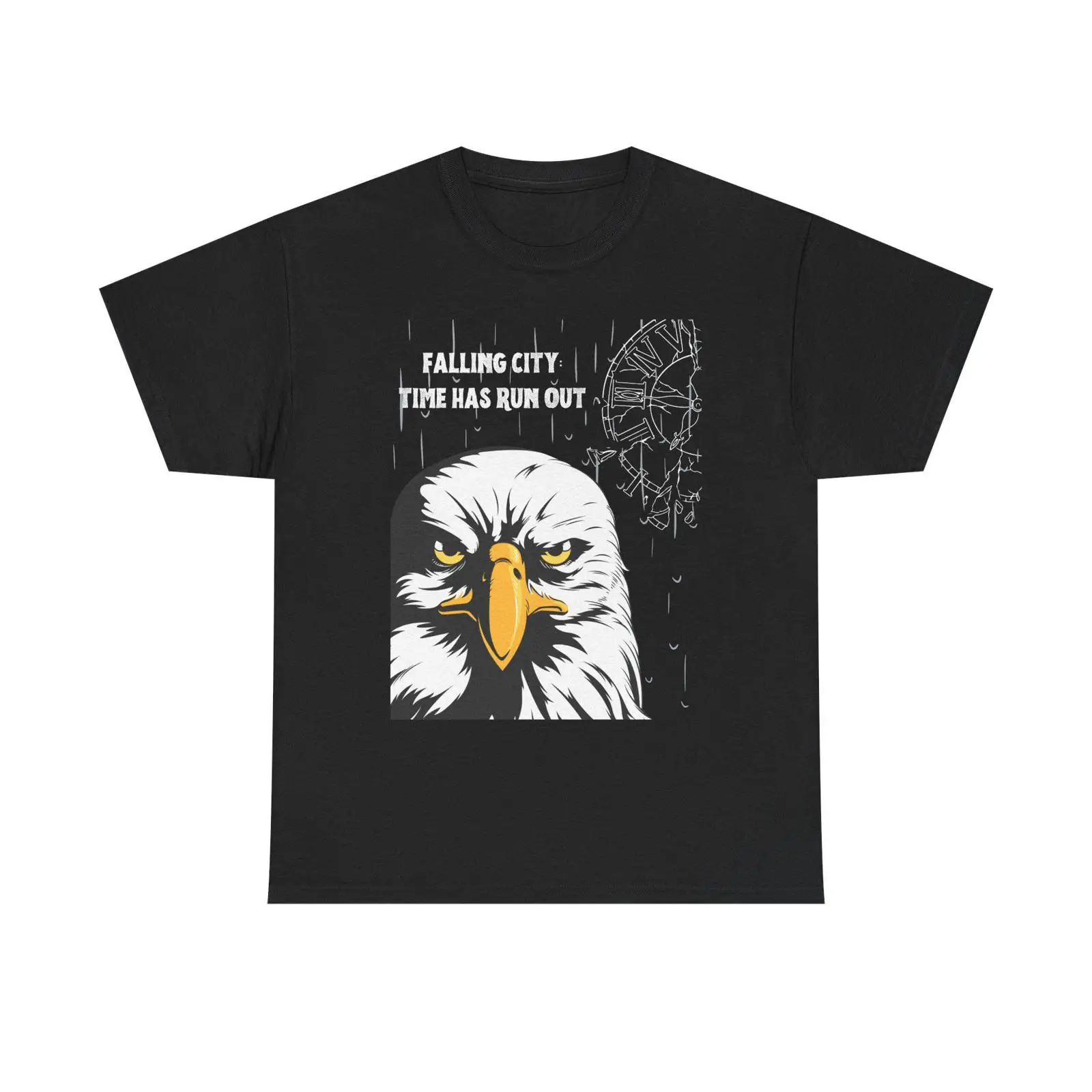 Falling City T Shirt Eagle Clo - Vintage Fashion Knitwear Book ulasan dan harga