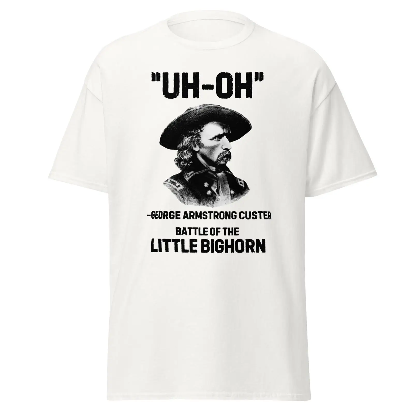 Uh Oh George Custer T Shirt Da - Vintage Fashion History ulasan dan harga