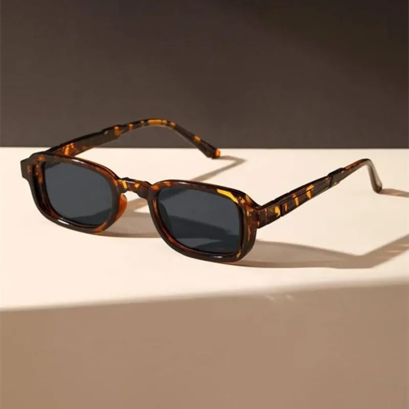 Luxurious Rectangle Sunglasses - Vintage Fashion Images ulasan dan harga