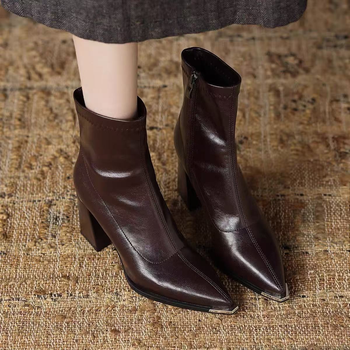 Autumn Winter Vintage Thick He - Vintage And Modern Fashion ulasan dan harga