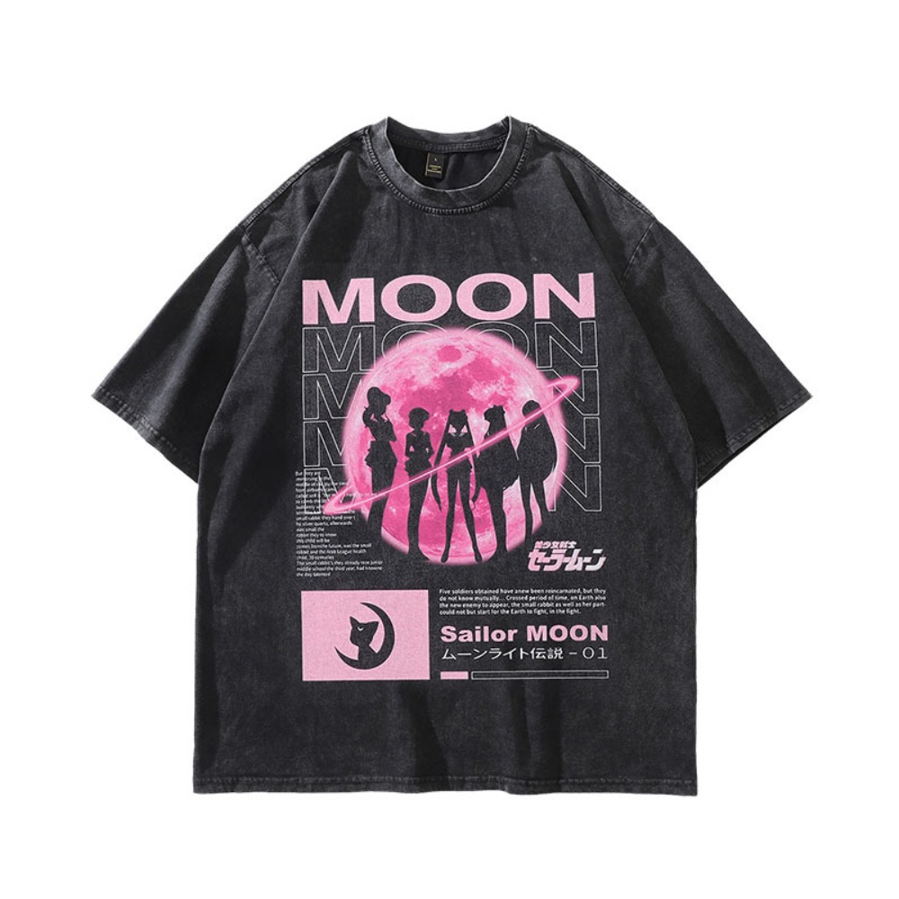 Men's T Shirts Sailor Moon Ani - Fashion Y Vintage ulasan dan harga