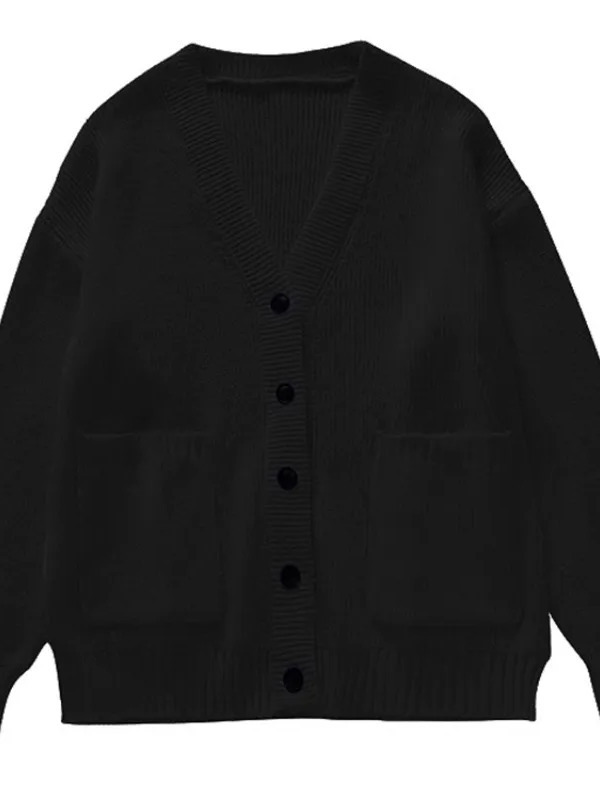 Loose Cardigan Women Long Slee - Crop Cardigan Vintage ulasan dan harga