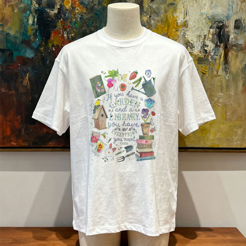 Garden and A Library Unisex Tr - Vintage Fashion Library ulasan dan harga