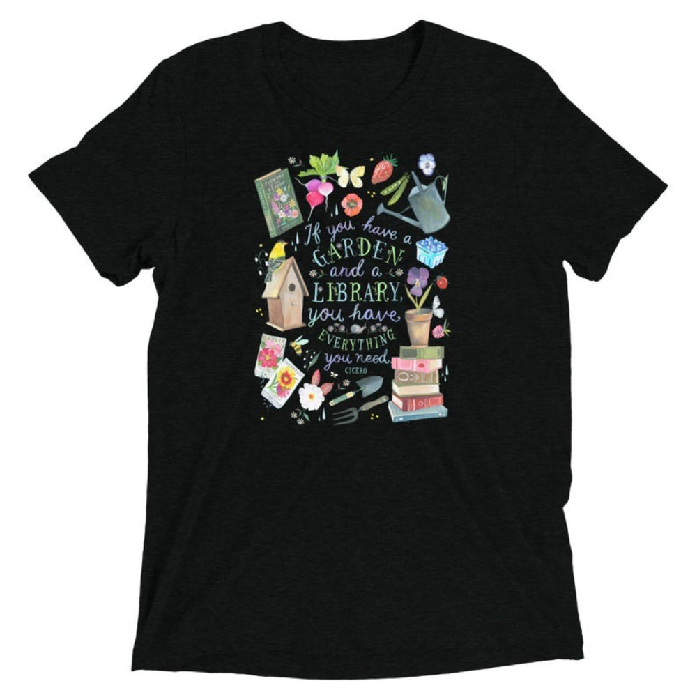 Garden and A Library Unisex Tr - Vintage Fashion Library ulasan dan harga